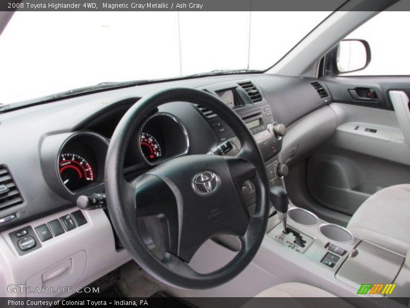  2008 Highlander 4WD Ash Gray Interior