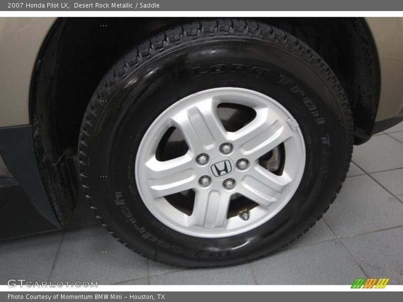 Desert Rock Metallic / Saddle 2007 Honda Pilot LX