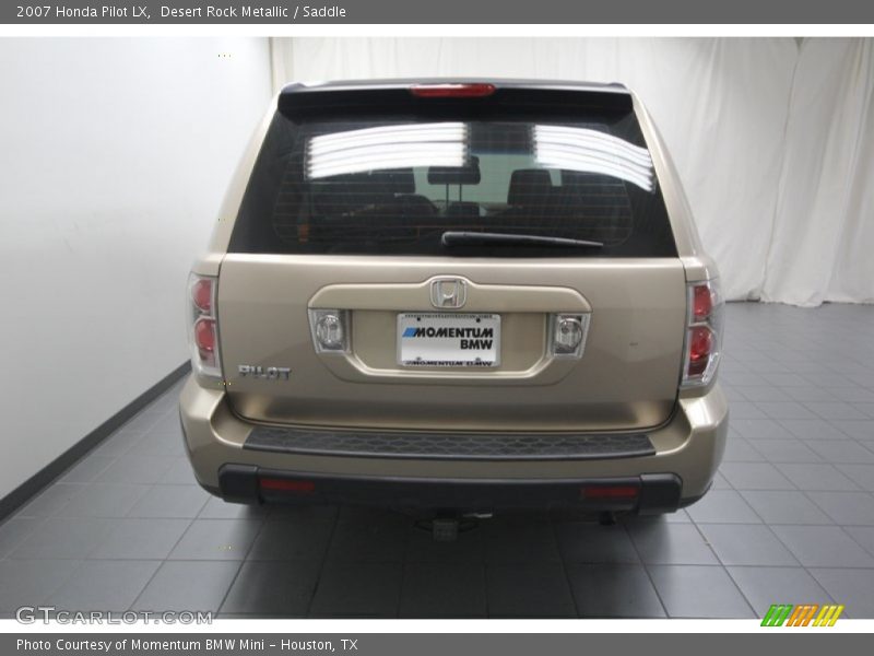 Desert Rock Metallic / Saddle 2007 Honda Pilot LX