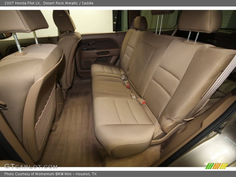 Desert Rock Metallic / Saddle 2007 Honda Pilot LX