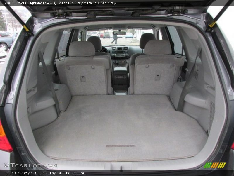  2008 Highlander 4WD Trunk