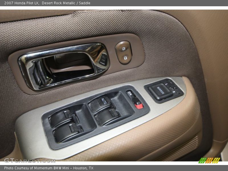 Desert Rock Metallic / Saddle 2007 Honda Pilot LX