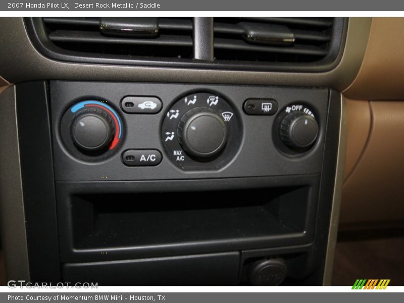 Desert Rock Metallic / Saddle 2007 Honda Pilot LX
