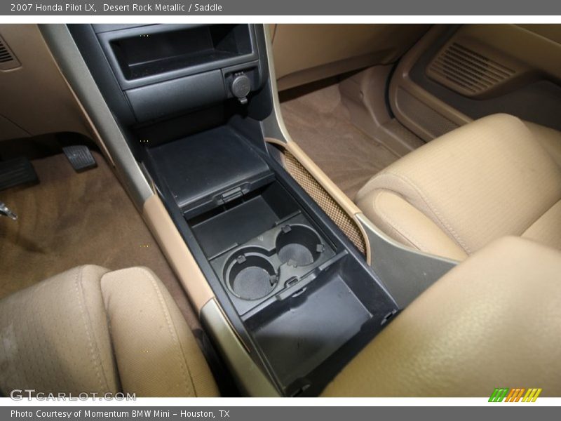 Desert Rock Metallic / Saddle 2007 Honda Pilot LX