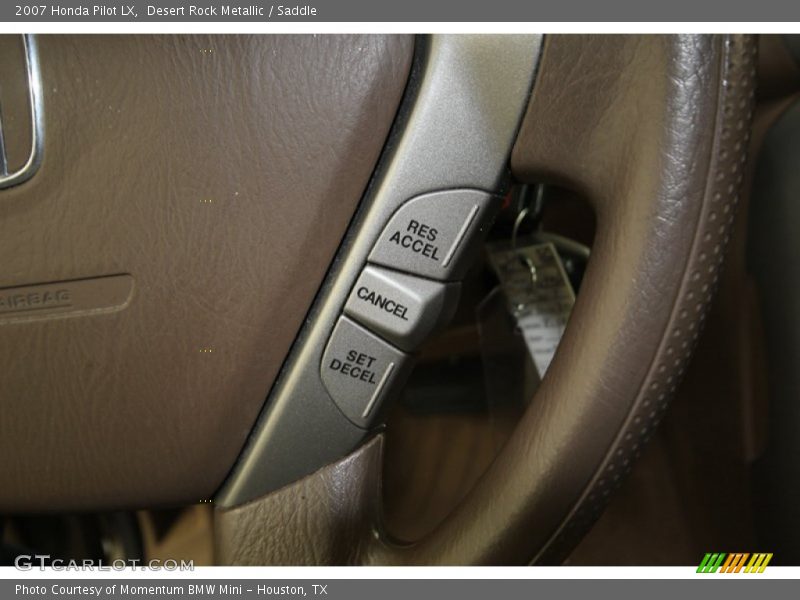 Desert Rock Metallic / Saddle 2007 Honda Pilot LX