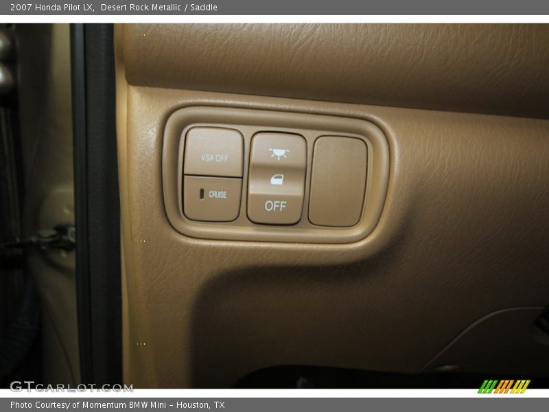 Desert Rock Metallic / Saddle 2007 Honda Pilot LX