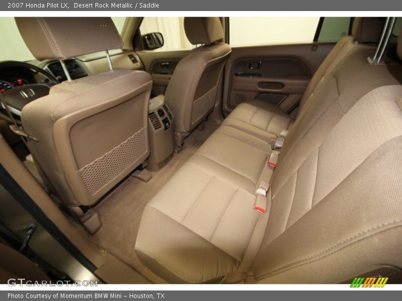 Desert Rock Metallic / Saddle 2007 Honda Pilot LX