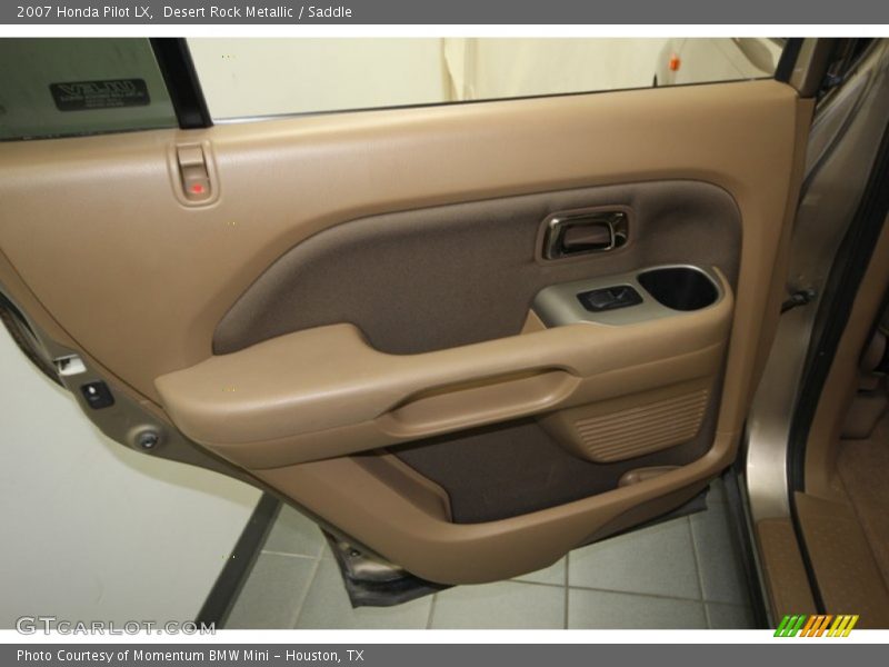 Desert Rock Metallic / Saddle 2007 Honda Pilot LX