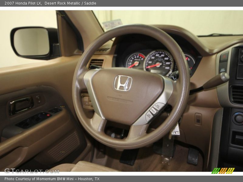 Desert Rock Metallic / Saddle 2007 Honda Pilot LX