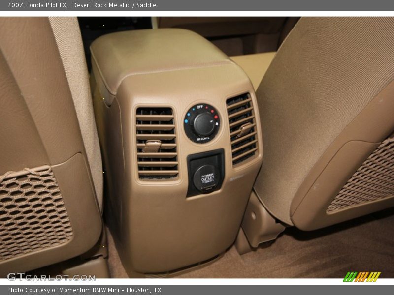 Desert Rock Metallic / Saddle 2007 Honda Pilot LX