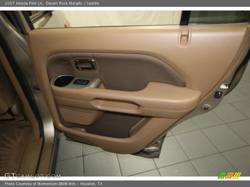 Desert Rock Metallic / Saddle 2007 Honda Pilot LX