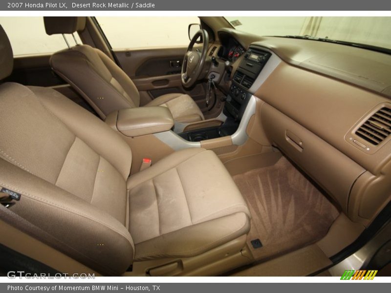Desert Rock Metallic / Saddle 2007 Honda Pilot LX