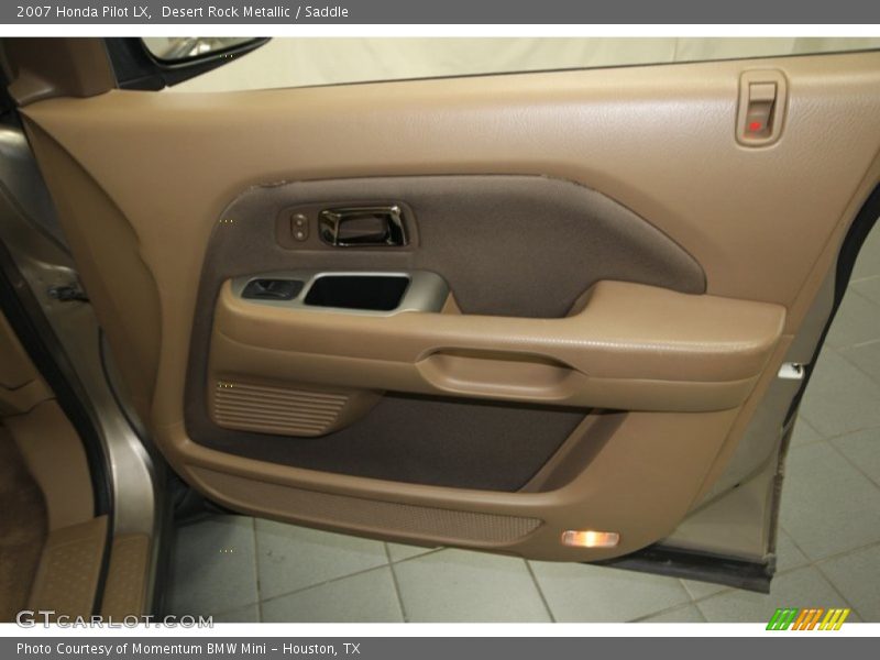 Desert Rock Metallic / Saddle 2007 Honda Pilot LX