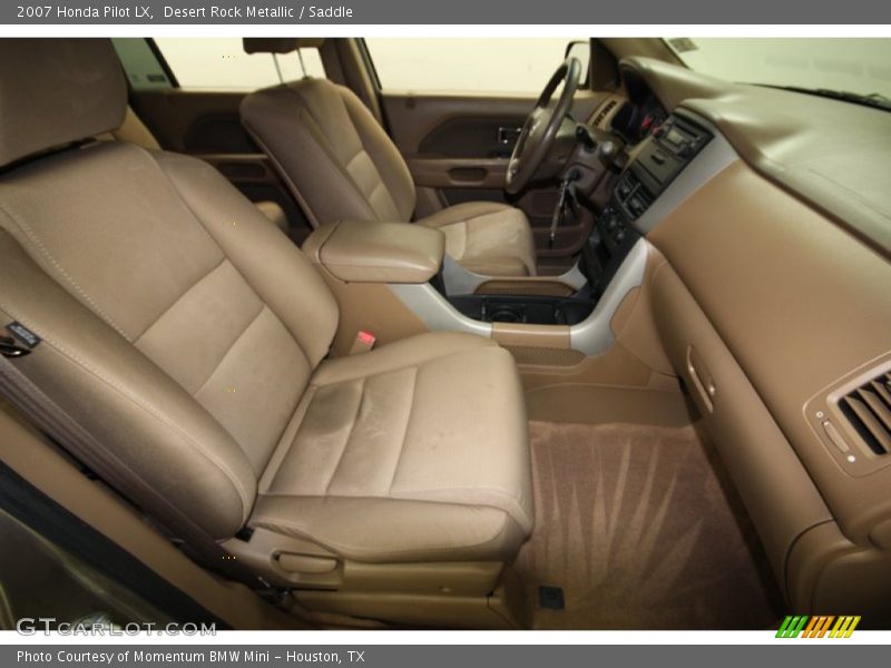 Desert Rock Metallic / Saddle 2007 Honda Pilot LX