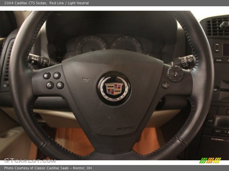 Red Line / Light Neutral 2004 Cadillac CTS Sedan