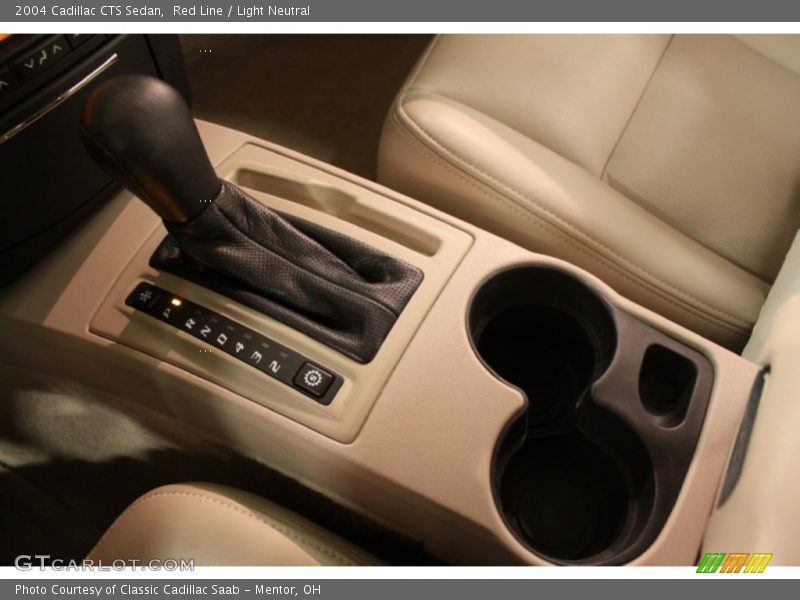Red Line / Light Neutral 2004 Cadillac CTS Sedan