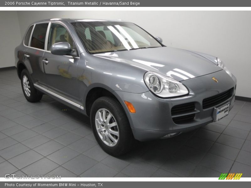 Titanium Metallic / Havanna/Sand Beige 2006 Porsche Cayenne Tiptronic