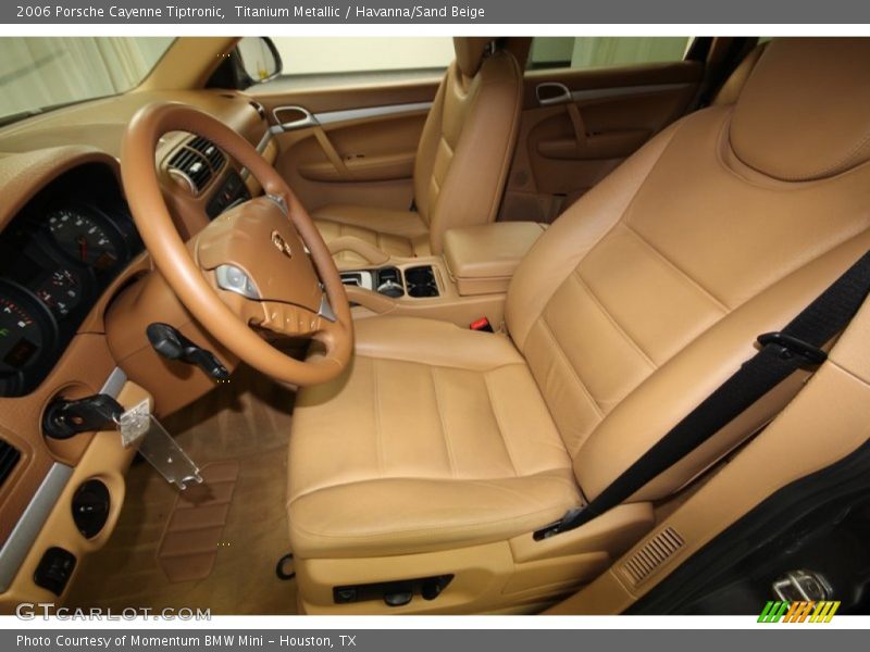 Titanium Metallic / Havanna/Sand Beige 2006 Porsche Cayenne Tiptronic