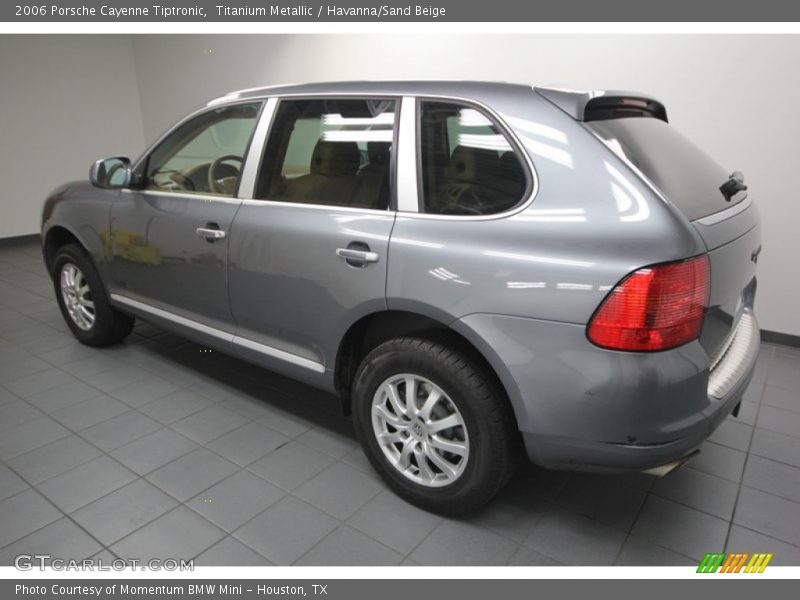 Titanium Metallic / Havanna/Sand Beige 2006 Porsche Cayenne Tiptronic
