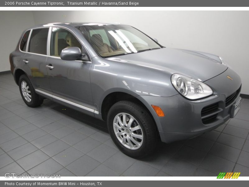 Titanium Metallic / Havanna/Sand Beige 2006 Porsche Cayenne Tiptronic