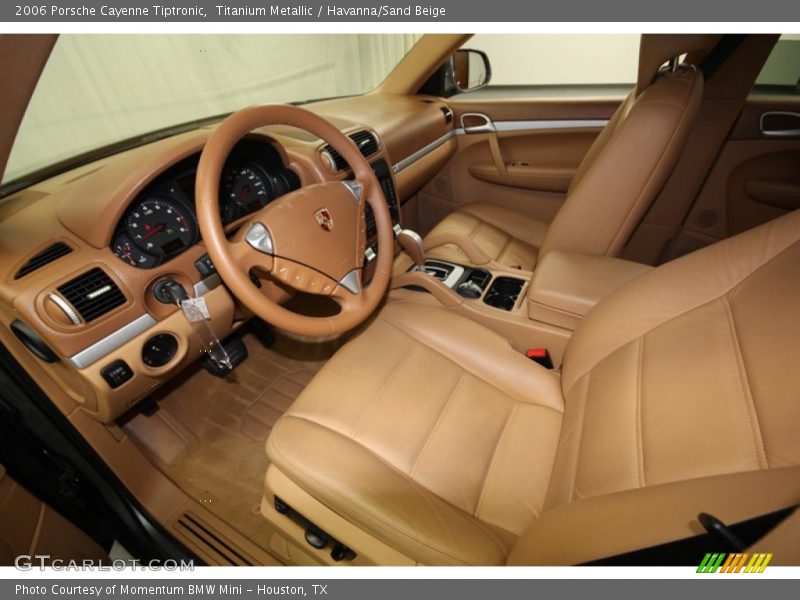 Titanium Metallic / Havanna/Sand Beige 2006 Porsche Cayenne Tiptronic