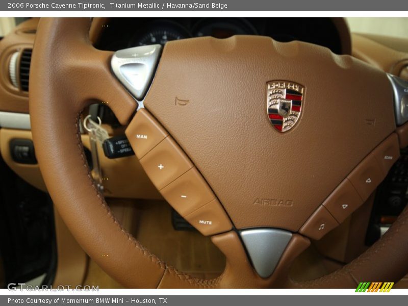 Titanium Metallic / Havanna/Sand Beige 2006 Porsche Cayenne Tiptronic