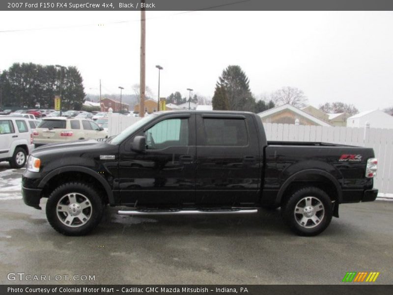 Black / Black 2007 Ford F150 FX4 SuperCrew 4x4