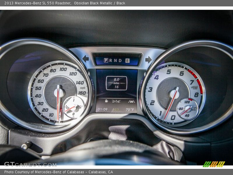  2013 SL 550 Roadster 550 Roadster Gauges