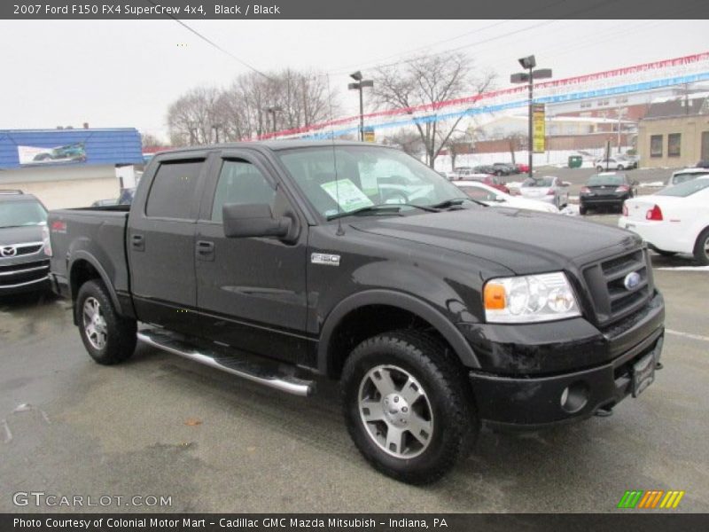 Black / Black 2007 Ford F150 FX4 SuperCrew 4x4