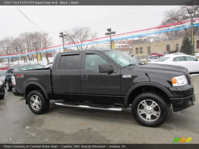 Black / Black 2007 Ford F150 FX4 SuperCrew 4x4