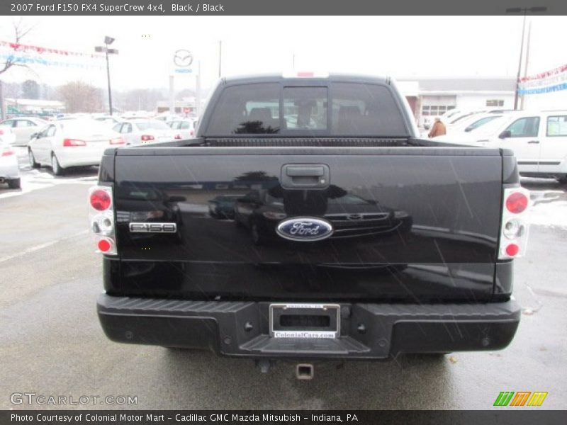 Black / Black 2007 Ford F150 FX4 SuperCrew 4x4