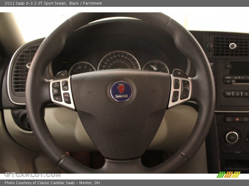  2011 9-3 2.0T Sport Sedan Steering Wheel