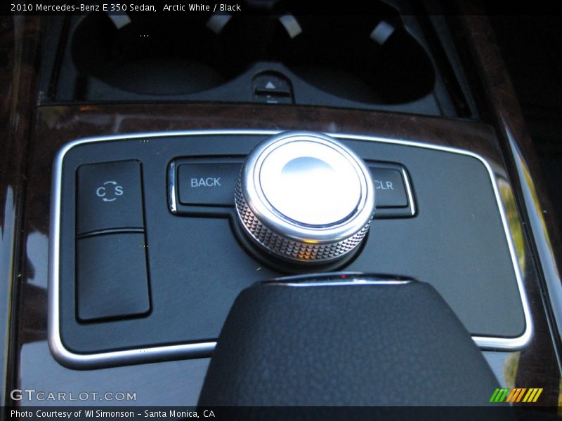Arctic White / Black 2010 Mercedes-Benz E 350 Sedan