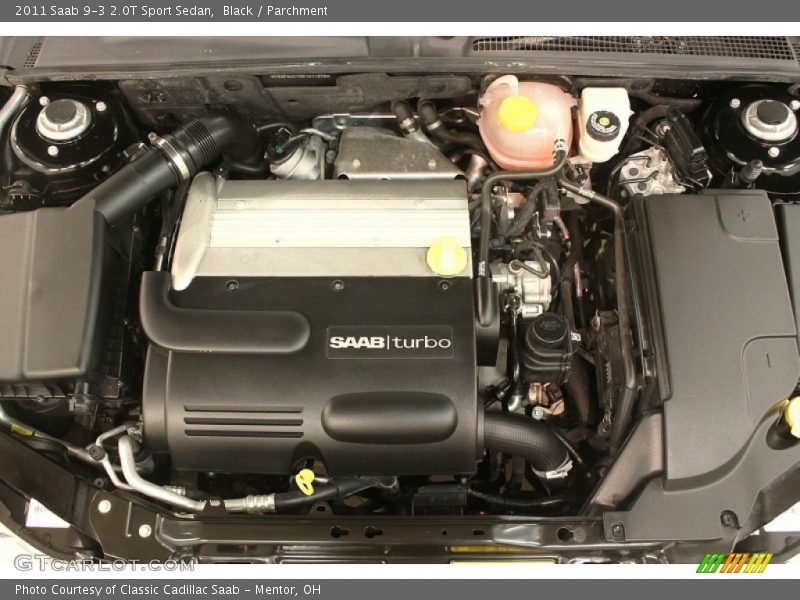  2011 9-3 2.0T Sport Sedan Engine - 2.0 Liter Turbocharged DOHC 16-Valve 4 Cylinder