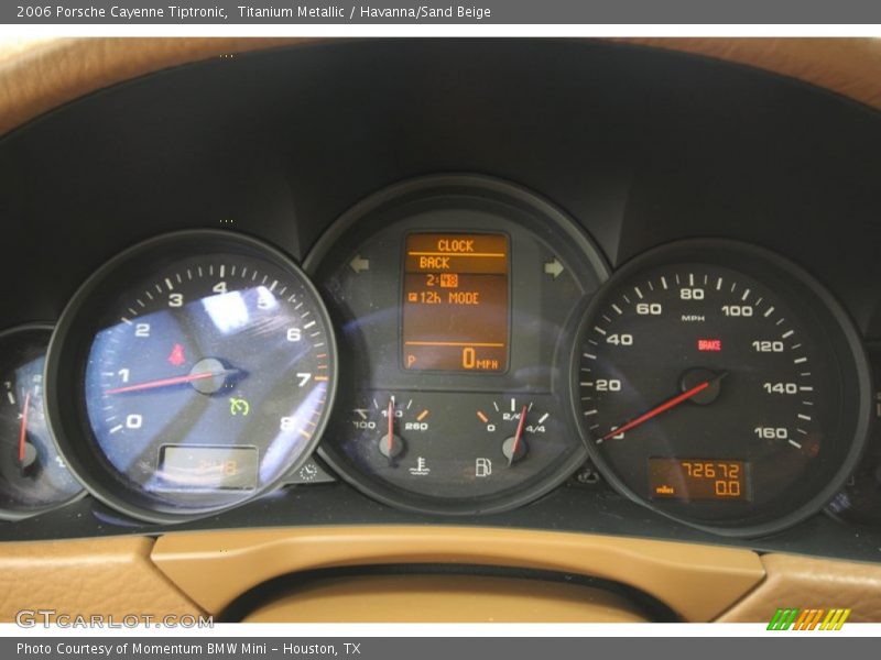 Titanium Metallic / Havanna/Sand Beige 2006 Porsche Cayenne Tiptronic