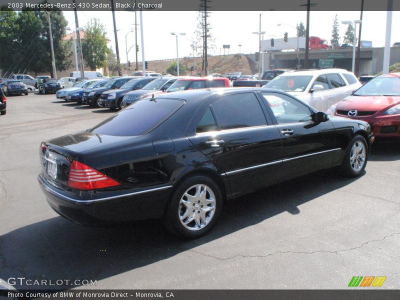 Black / Charcoal 2003 Mercedes-Benz S 430 Sedan