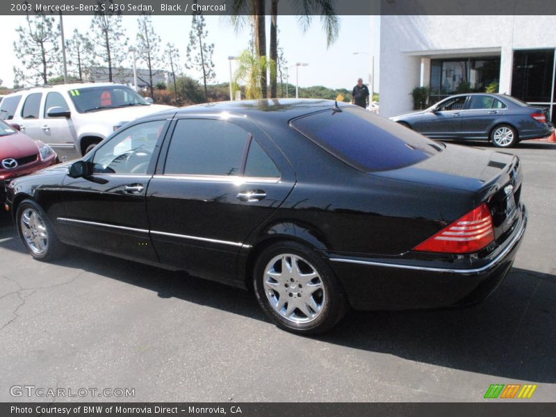 Black / Charcoal 2003 Mercedes-Benz S 430 Sedan