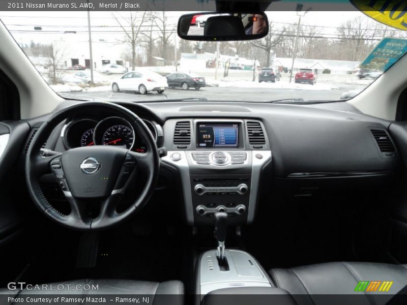Merlot / Black 2011 Nissan Murano SL AWD