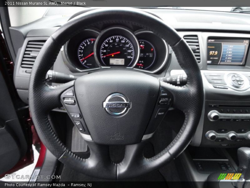 Merlot / Black 2011 Nissan Murano SL AWD