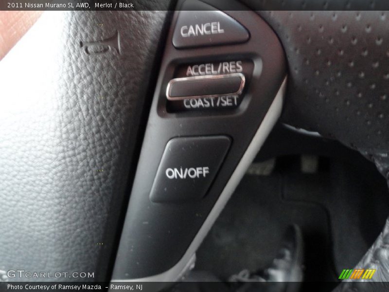 Merlot / Black 2011 Nissan Murano SL AWD