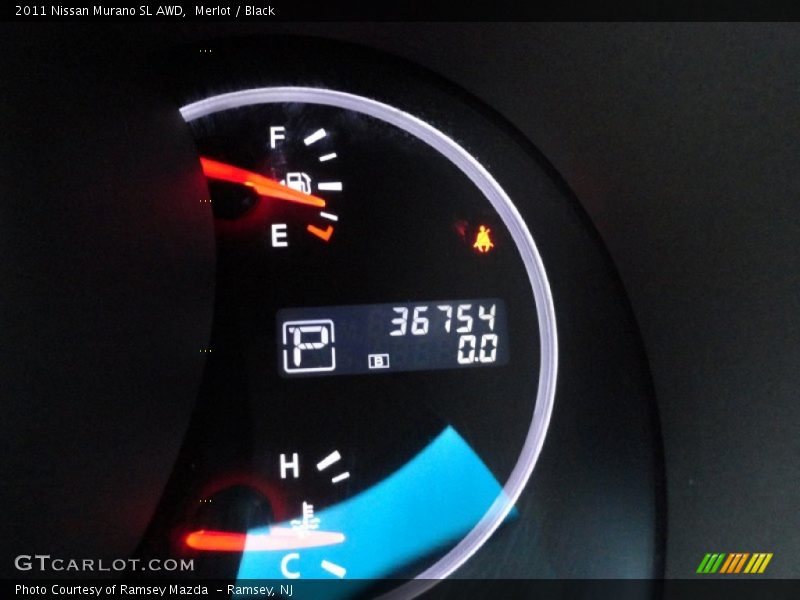 Merlot / Black 2011 Nissan Murano SL AWD
