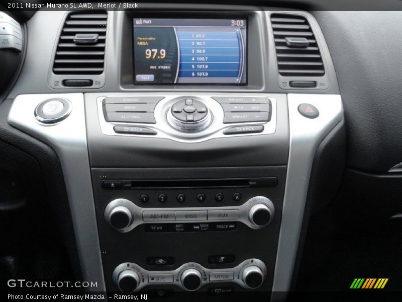 Merlot / Black 2011 Nissan Murano SL AWD