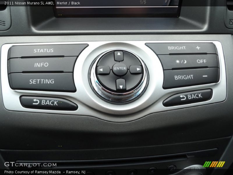 Merlot / Black 2011 Nissan Murano SL AWD
