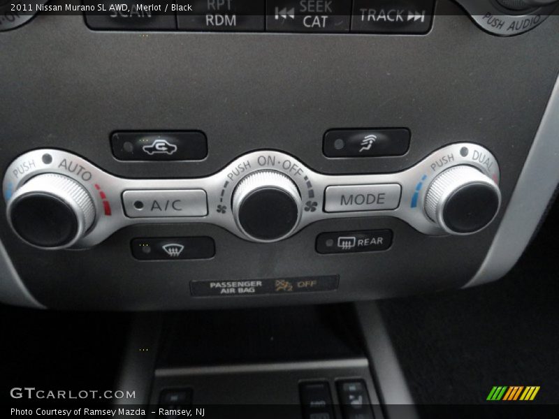 Merlot / Black 2011 Nissan Murano SL AWD
