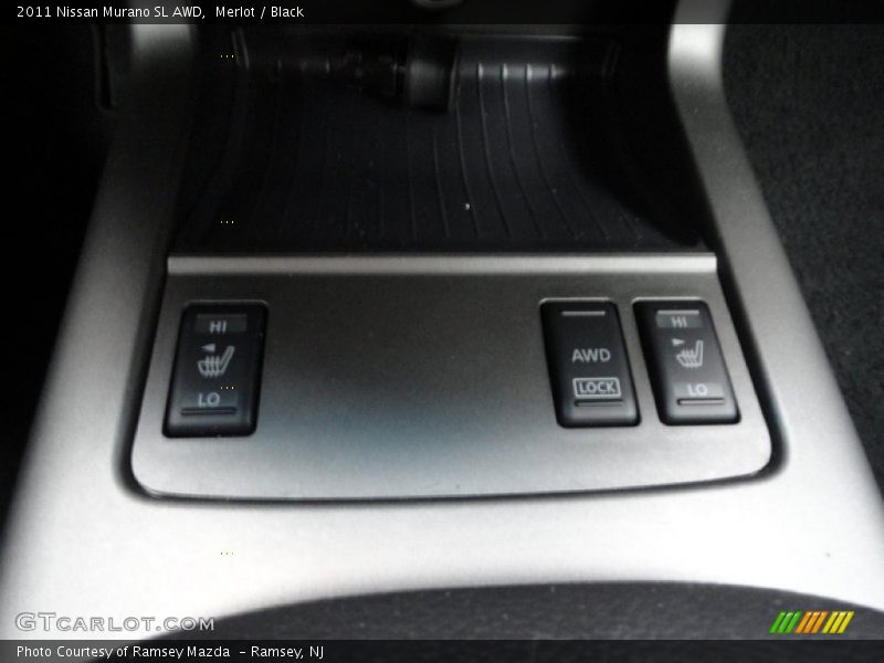 Merlot / Black 2011 Nissan Murano SL AWD