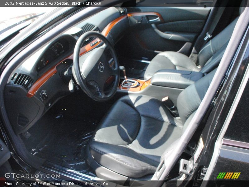 Black / Charcoal 2003 Mercedes-Benz S 430 Sedan