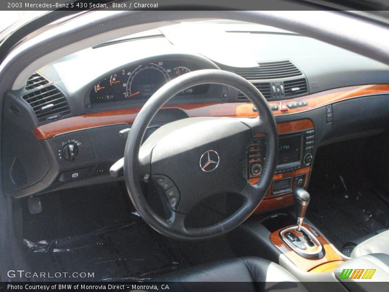 Black / Charcoal 2003 Mercedes-Benz S 430 Sedan