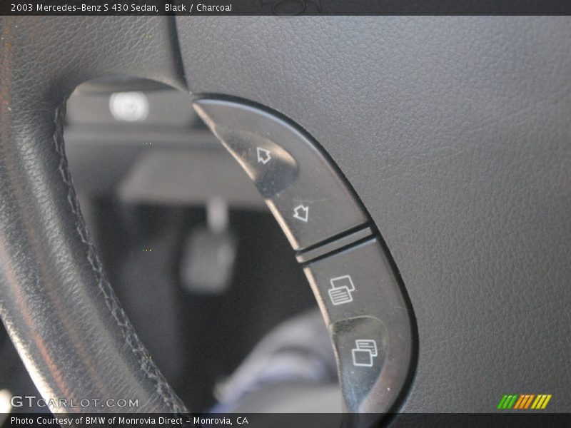 Black / Charcoal 2003 Mercedes-Benz S 430 Sedan
