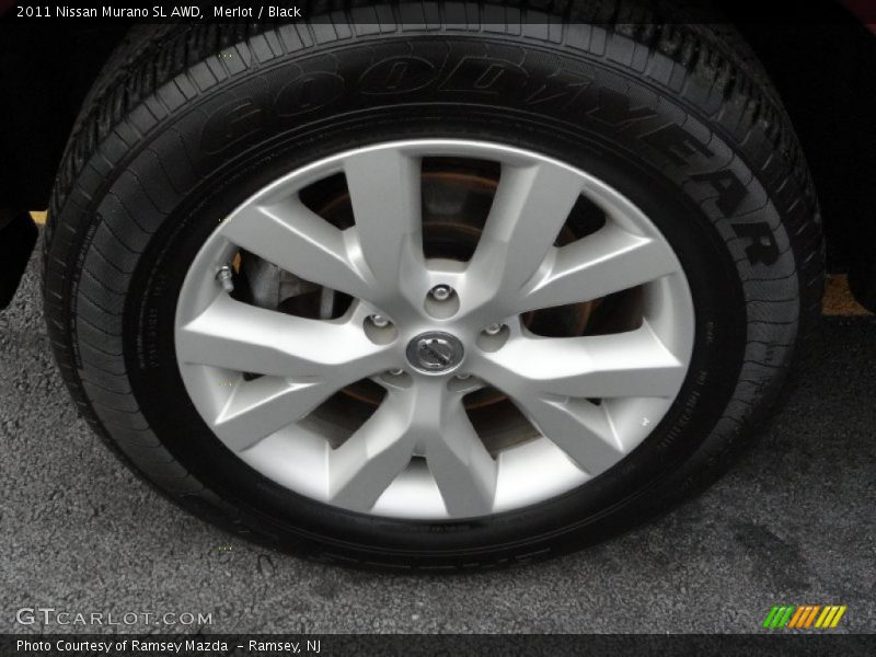 Merlot / Black 2011 Nissan Murano SL AWD