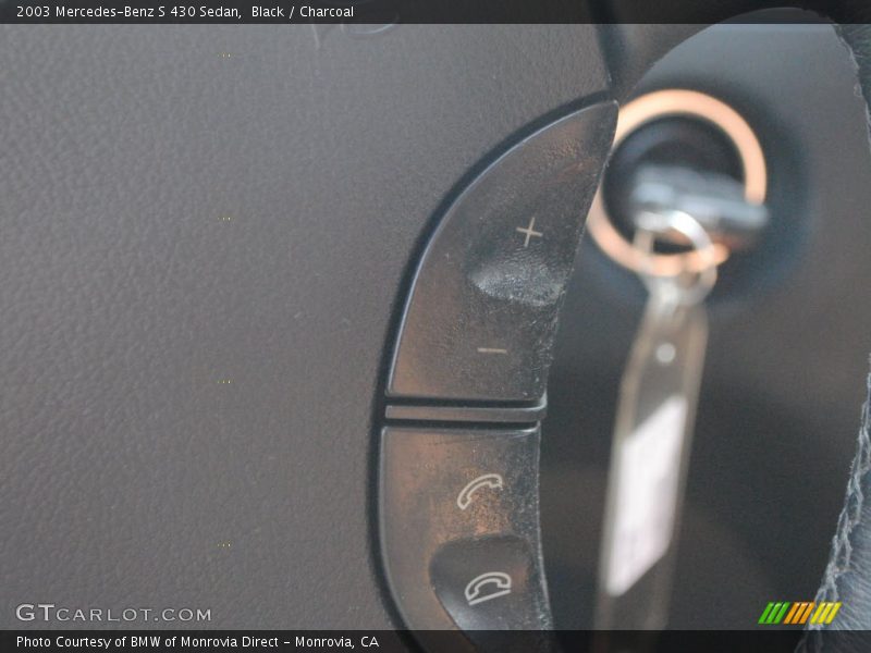 Black / Charcoal 2003 Mercedes-Benz S 430 Sedan